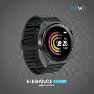 Pawa Elegance Smart Watch With Amoled Display.