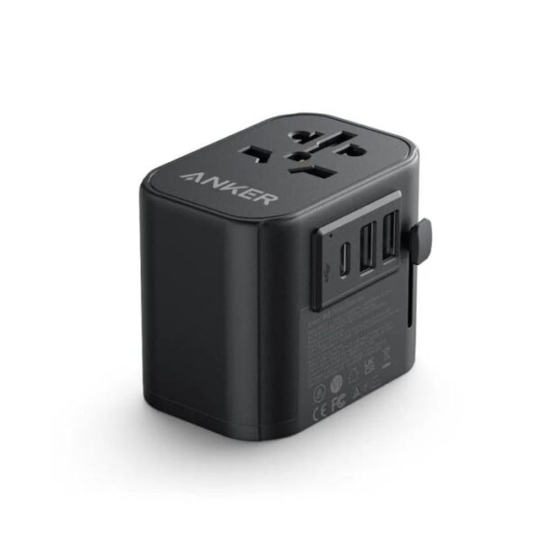 Anker 312 Outlet Extender (Universal Travel Adapter) A9212k11 - Black