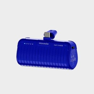 Moxedo Capsule Mini Usb-c Power Bank 5000 Mah- Blue