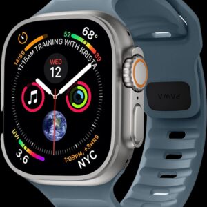 Pawa Lagos Premium Soft Silicon Strap 45/49MM - Marine Blue