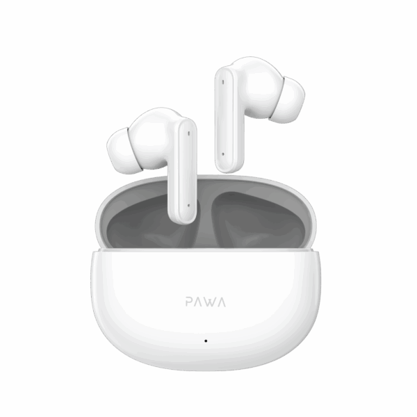 Pawa Pellucid ANC True Wireless Earbuds - Grey & White