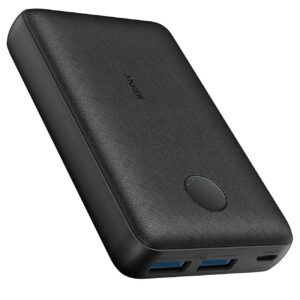 Anker PowerCore Select Power Bank / 10,000 mAh / 2 USB Ports / 12W Power / Black