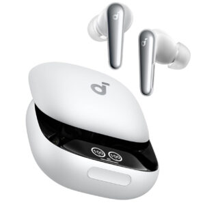 Anker Soundcore Liberty 4 Pro Wireless Earbuds / With Noise Cancellation / Water-Resistant / White