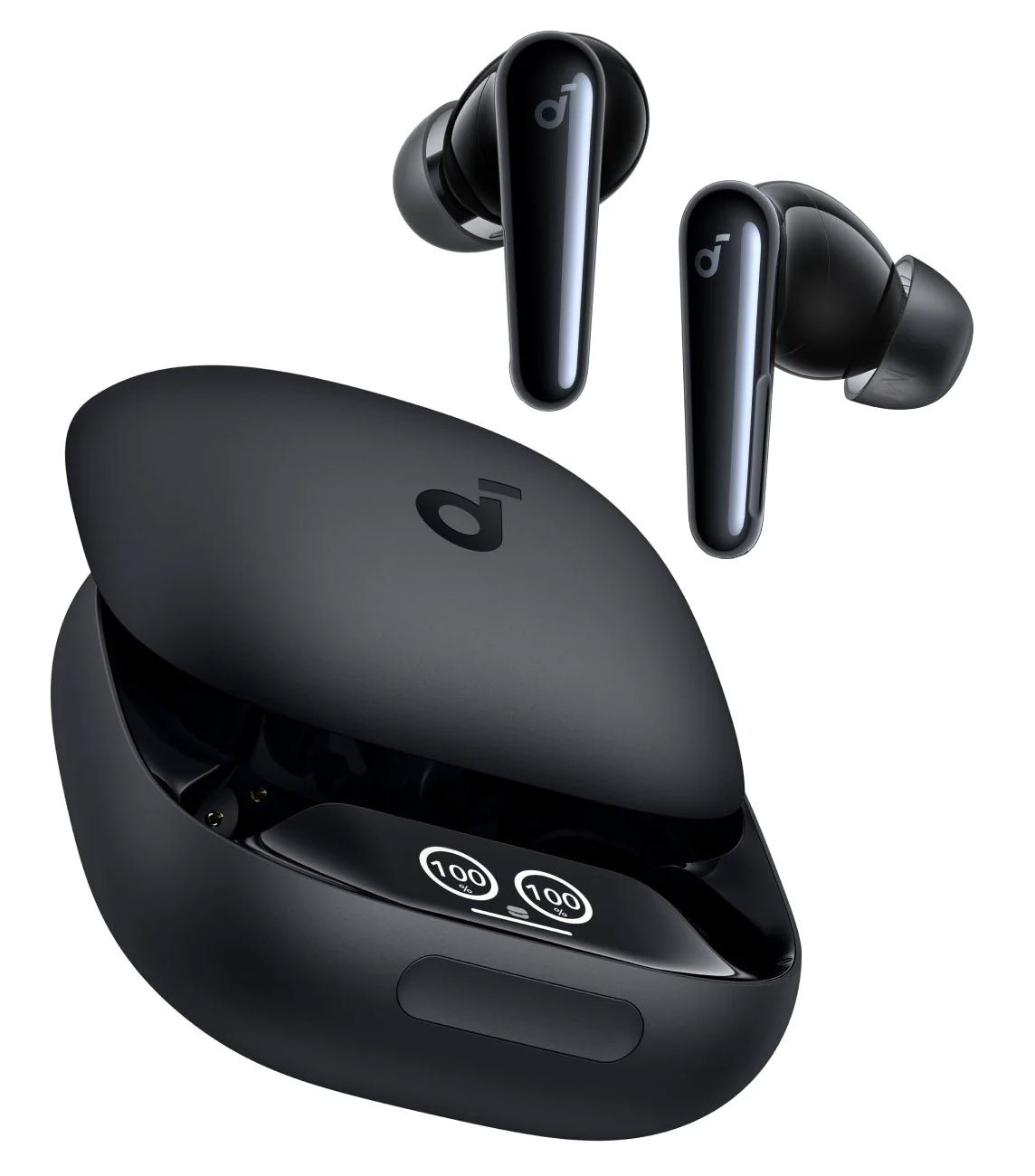 Anker Soundcore Liberty 4 Pro Wireless Earbuds / With Noise Cancellation / Water-Resistant / Black