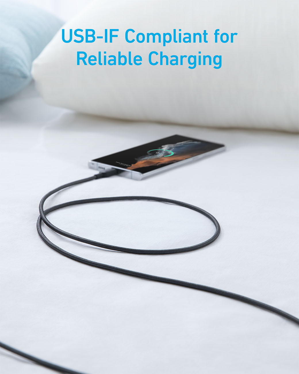 Anker USB to Type-C Cable / Durable Design / 1.8m Length / 15W Power - Image 5