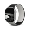 Moft Duo Snap Apple Watch Band Jet Black + Beach White