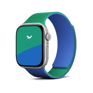 Moft Duo Snap Apple Watch Band Sapphire + Oz Green