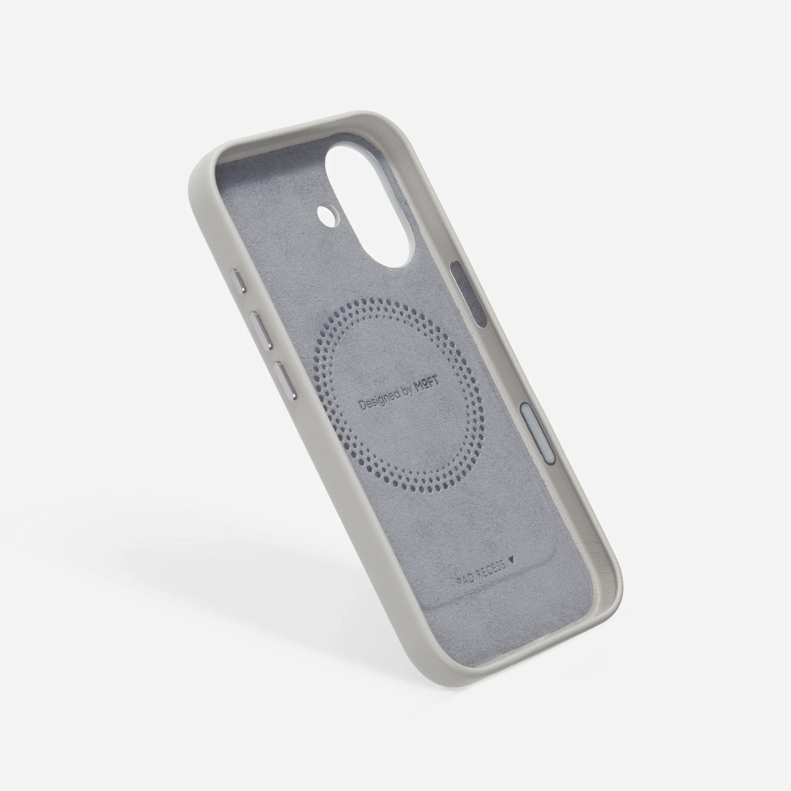 Moft Snap on Non Lanyard Compatible Magsafe Case for iPhone 17 - Taupe - Image 4