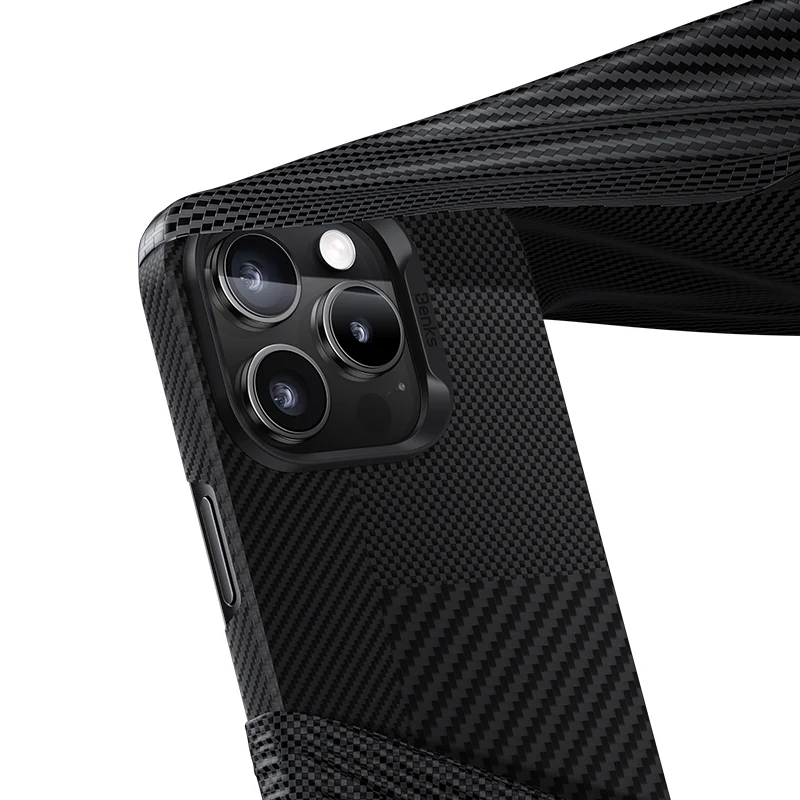 Benks Montage Magnetic ArmorAir Kevlar Case for iPhone 16 Series - Image 2