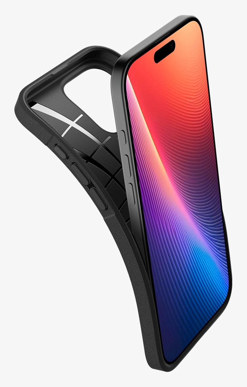 Spigen Core Armor Case for iPhone 16 Pro Max / Support MagSafe / Drop-Resistant / Matte Black - Image 2