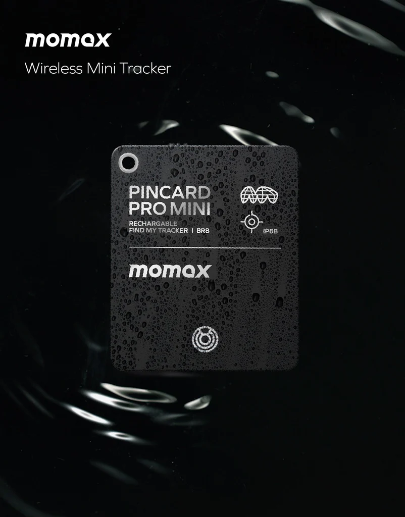 Momax Pincard Mini Findmy Gps Tracker With Wireless Charging - Image 2