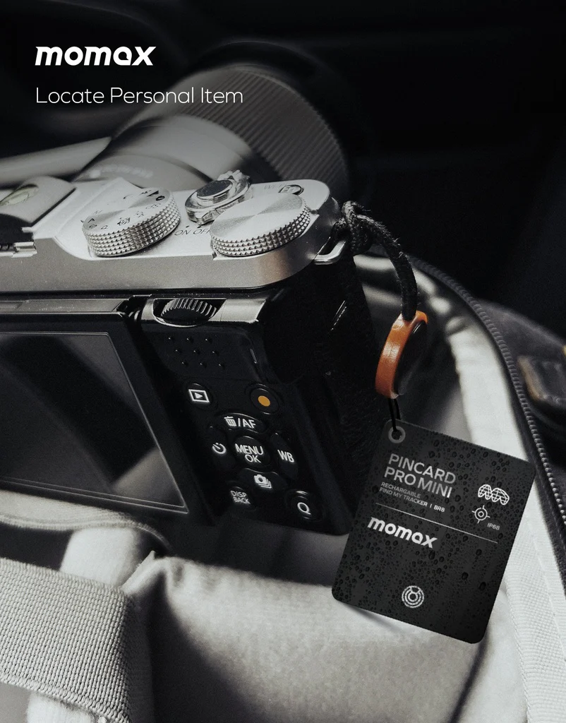 Momax Pincard Mini Findmy Gps Tracker With Wireless Charging - Image 7