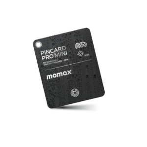 Momax Pincard Mini Findmy Gps Tracker With Wireless Charging