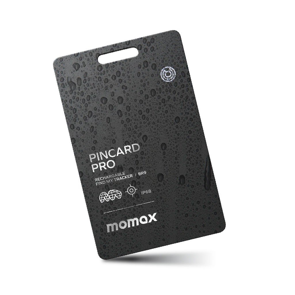 Momax Pincard Pro Apple Find My Certified Tracker Support Wireless Charging