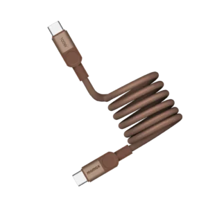 Momax Mag Link 100W USB- C to USB C Magnetic Cable 1m – Desert Titanium