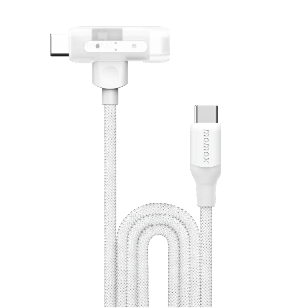 Momax 1-link Flow Duo 2in1 USB-C to USB-C+lightning Cable 1.5m - Image 2