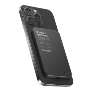 Momax Q.mag X 5000mAh Gen2 15w Ultra Slim Magsafe Wireless Power Bank