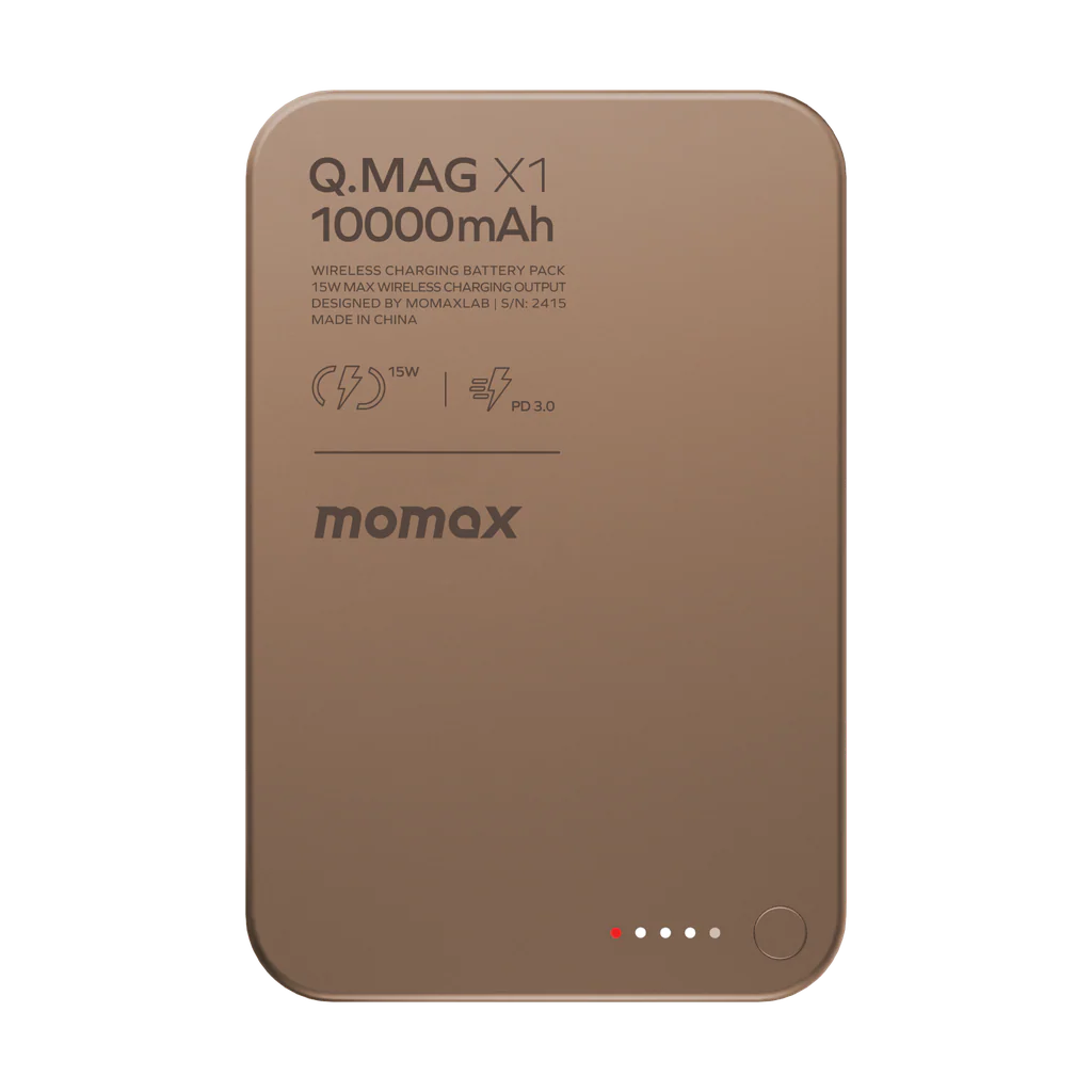 MOMAX Q.MAG X1 10000mAh Gen2 15w Magsafe Wireless Power Bank - Image 3
