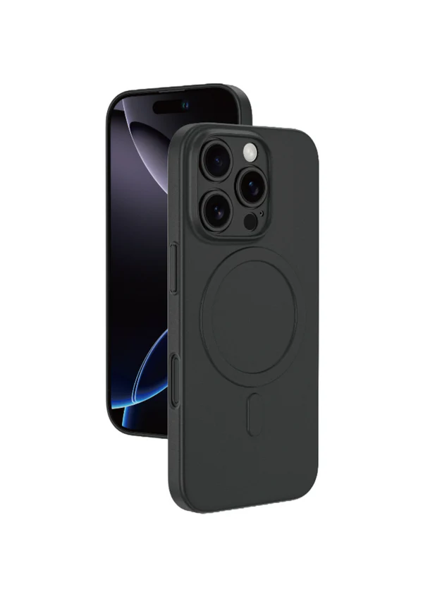 Amazingthing Minimal Air Magsafe Drop Proof Case For Iphone 16 Pro Max - Black