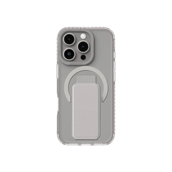 Amazingthing Titan Pro Holder Magsafe Drop Proof Case For Iphone 16 Series - Gray