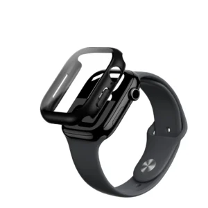 Amazingthing Radix Glass With Case For Apple Watch Series 10 – 46mm (black)