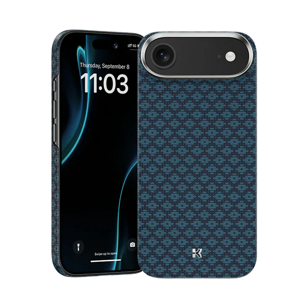 Benks ArmorAir ArmorGrid Phone Case Built with Kevlar For iPhone 17 Air - Blue