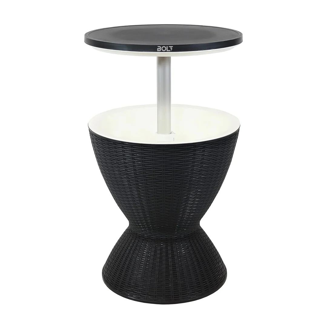 Bolt Cool Bar Plastic Extendable Coffee Table with Ice Bucket