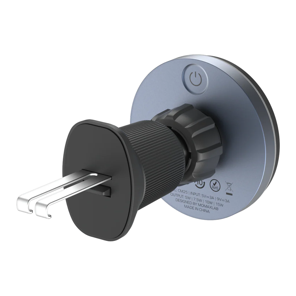 Momax Q.mag Mount 5 15w Magnetic Wireless Charging Car Mount (vent Mount) - Image 3