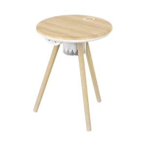 Momax Cymbal Coffee Table With Lighting Effects , Magnetic Charging & Wireless Speaker