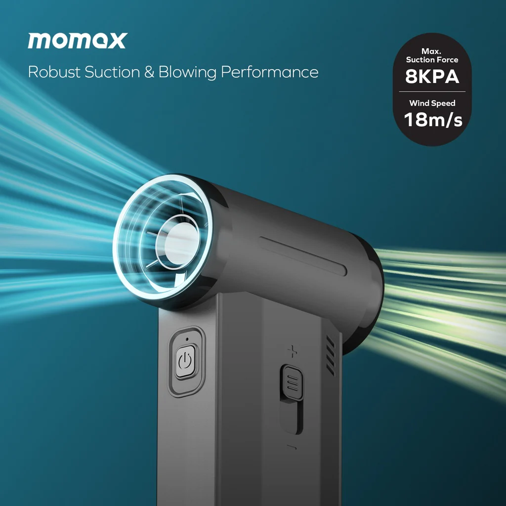 Momax 1° Airo Multi-use Turbo High-speed Fan & Cleaner - Image 5