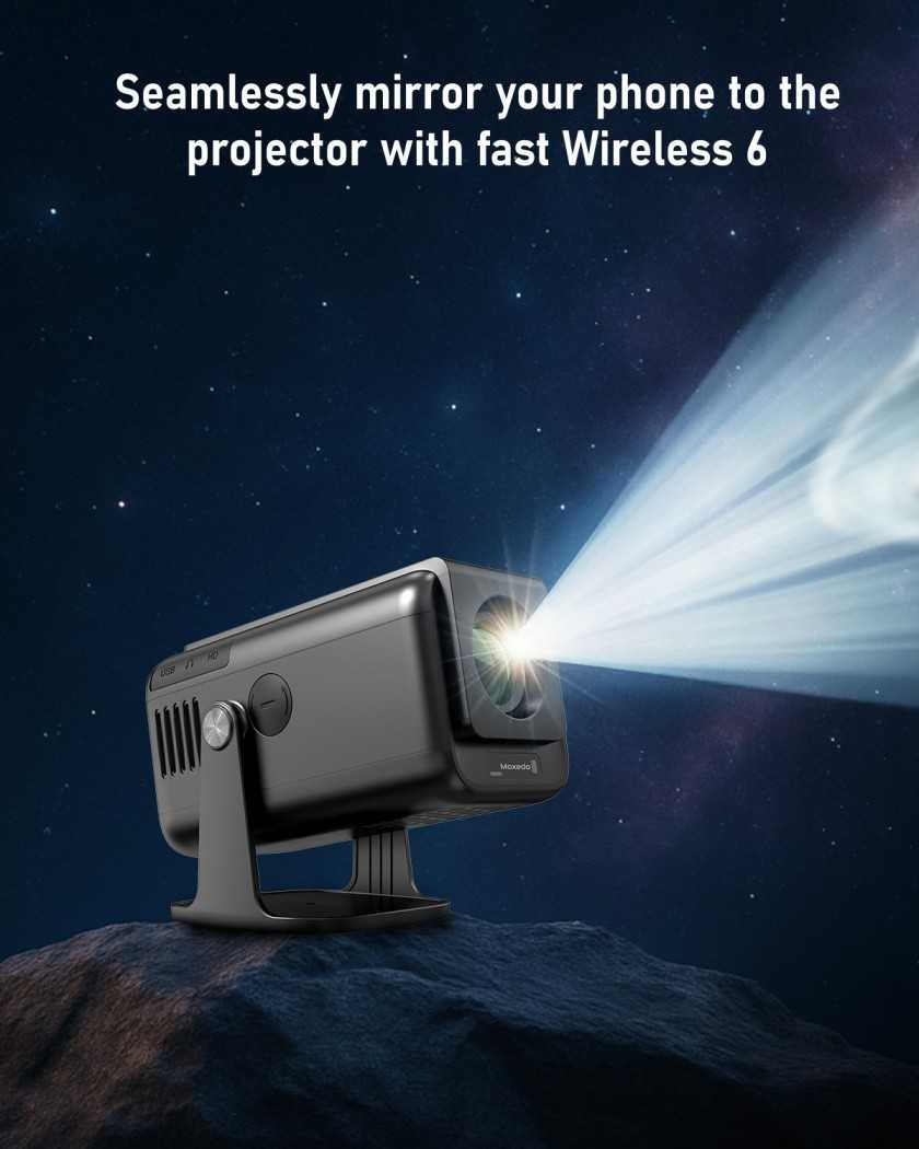 Moxedo Astra Smart Android Projector - Image 2