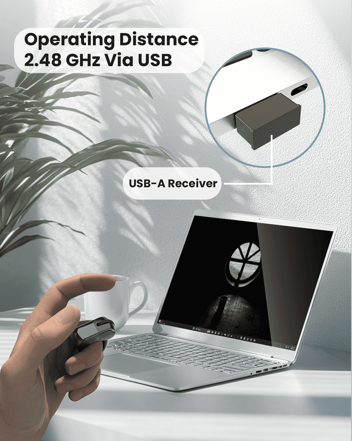 Moxedo Touch Loop Finger Ring Mouse - Image 5