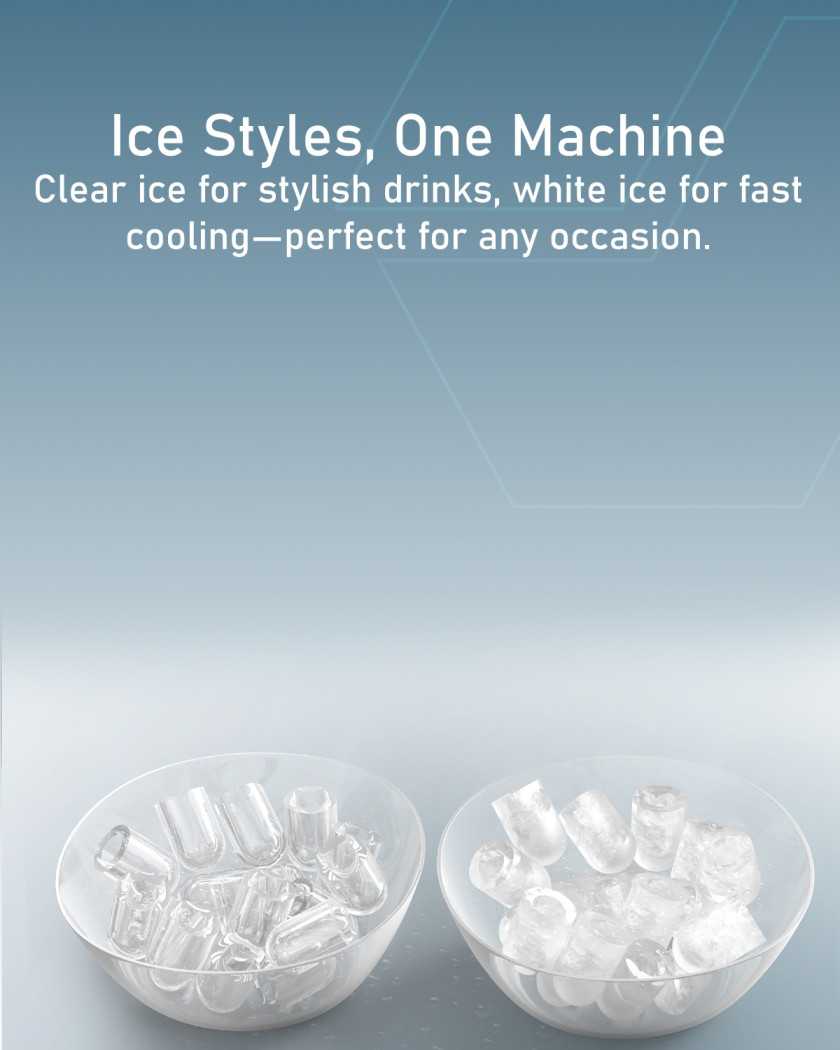 Moxedo Electric Countertop Automatic Ice Maker Machine - Image 5