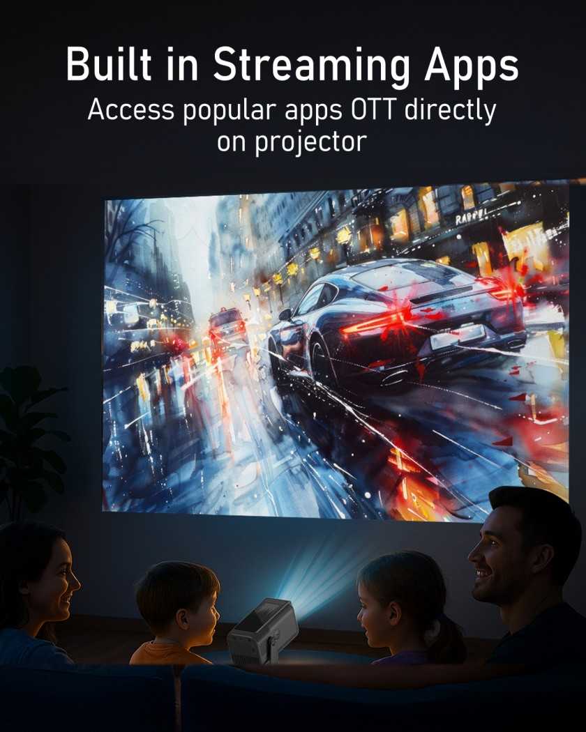 Moxedo Astra Smart Android Projector - Image 5