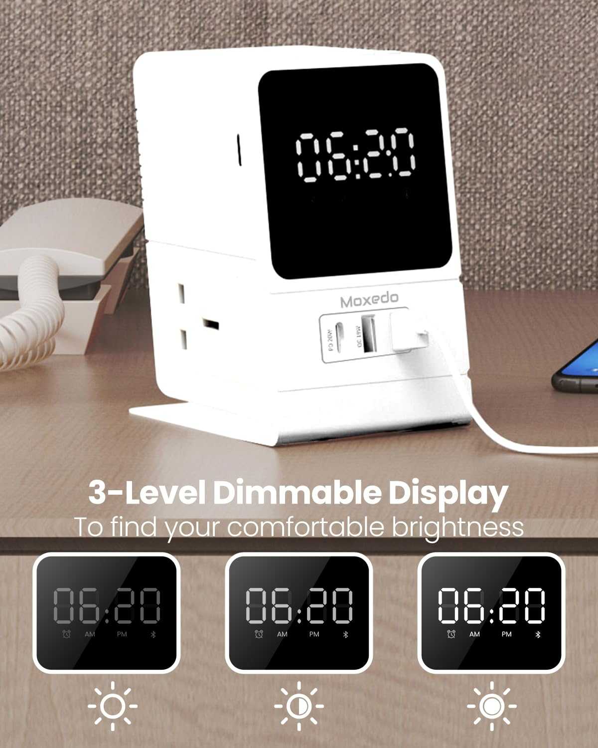 Moxedo Multi- Function 3250W Desktop Charging Hub - Image 6