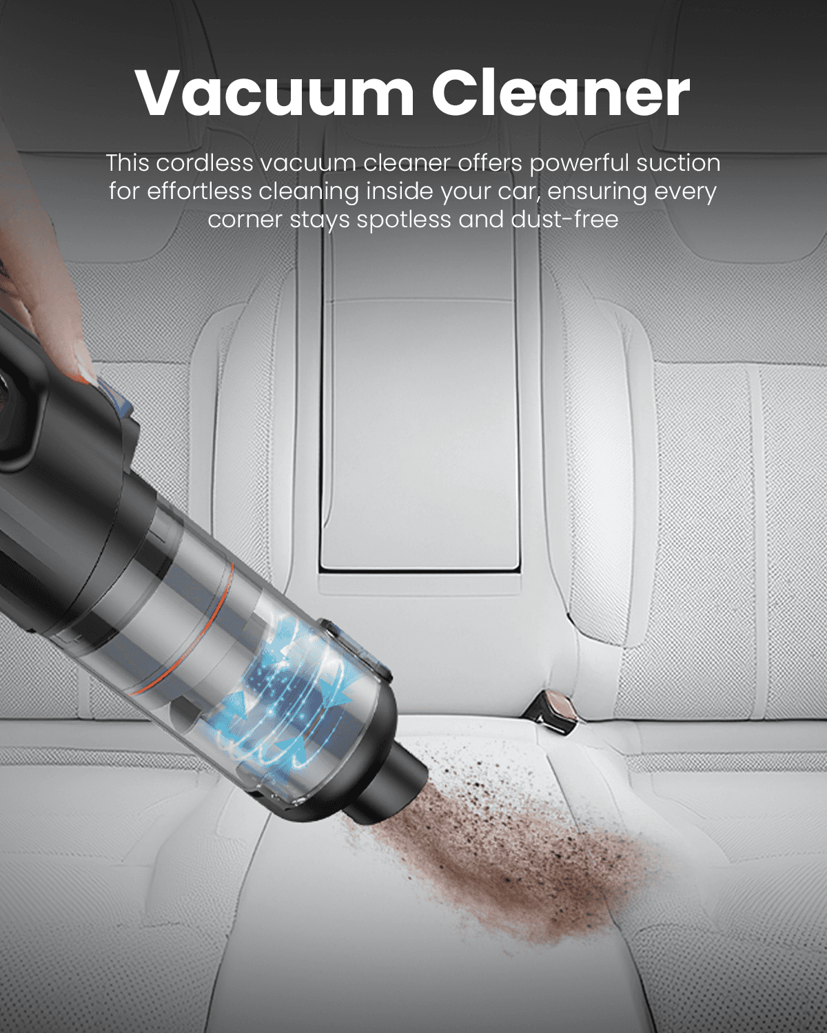 Moxedo Cordless Handheld Vacuum Cleaner - Image 5