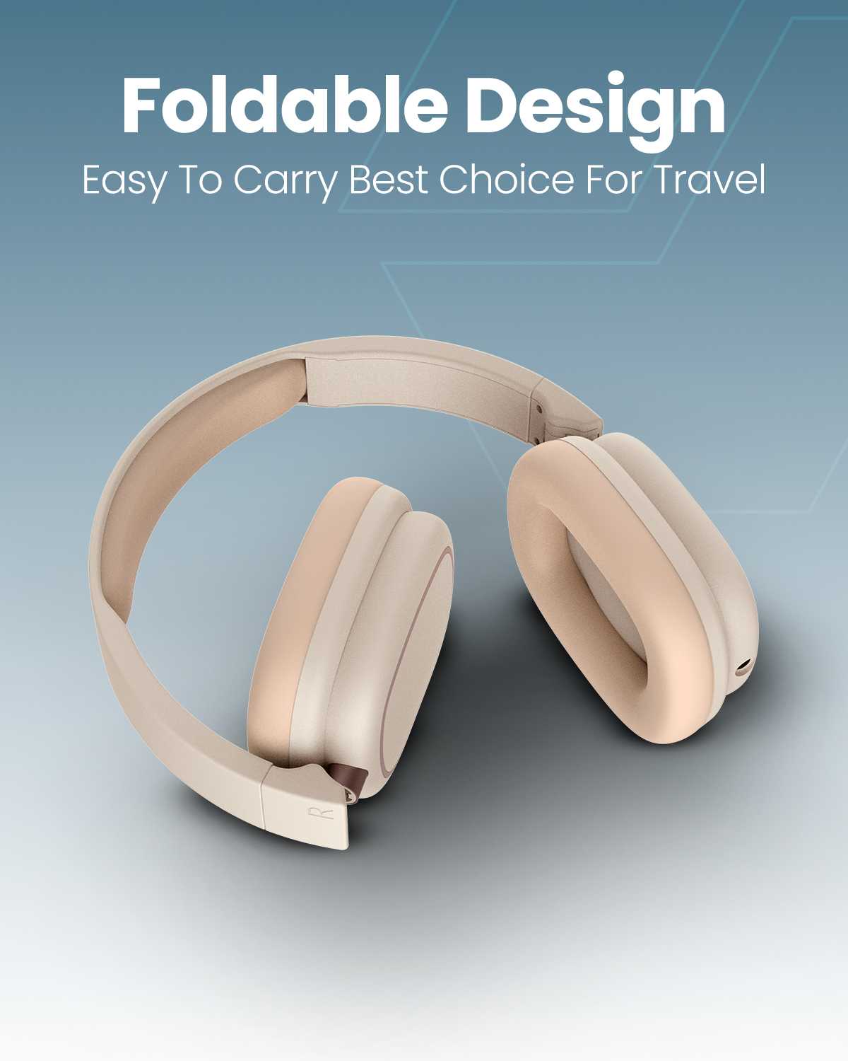 MOXEDO RAVE BASS WIRELESS AND HEADPHONE - BEIGE - Image 3
