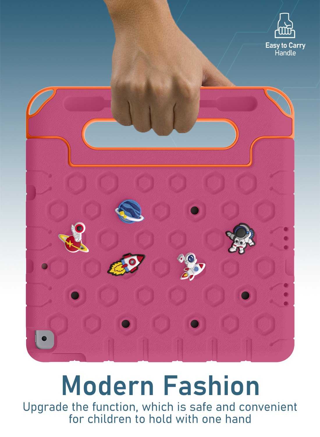 MOXEDO RUGGED TABLET CASE IPAD 10.2 CARTOON PINK - Image 4