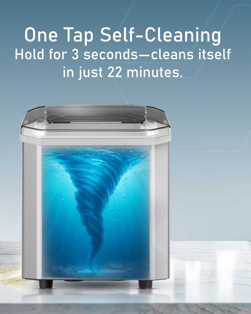 Moxedo Electric Countertop Automatic Ice Maker Machine - Image 6