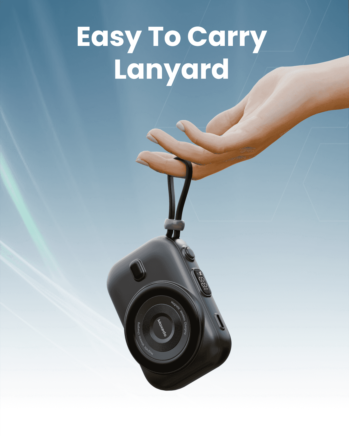 Moxedo Snap-On Magnetic Wireless Charging Power Bank 8000mAh - Image 6