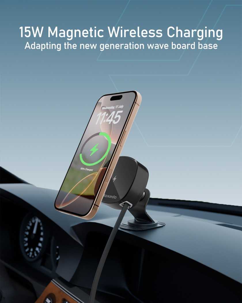 Moxedo 2 in 1 Wireless Charger Phone Holder - Image 2