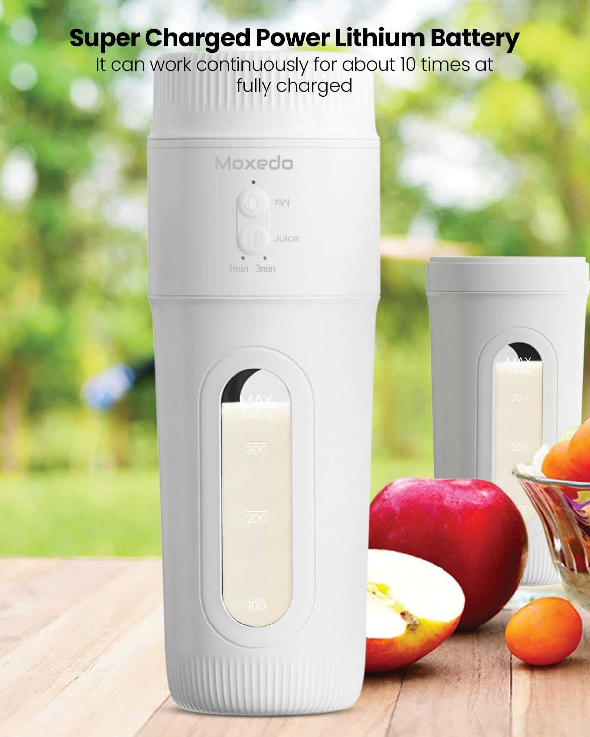 Moxedo 3 in 1 Portable Juicer Blender - Image 6