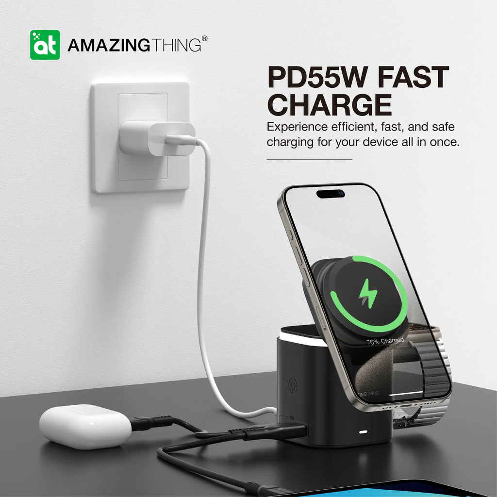 Amazing Thing Thunder Pro Mag 5in1 Pd55w Charging Station With Stand - Image 6