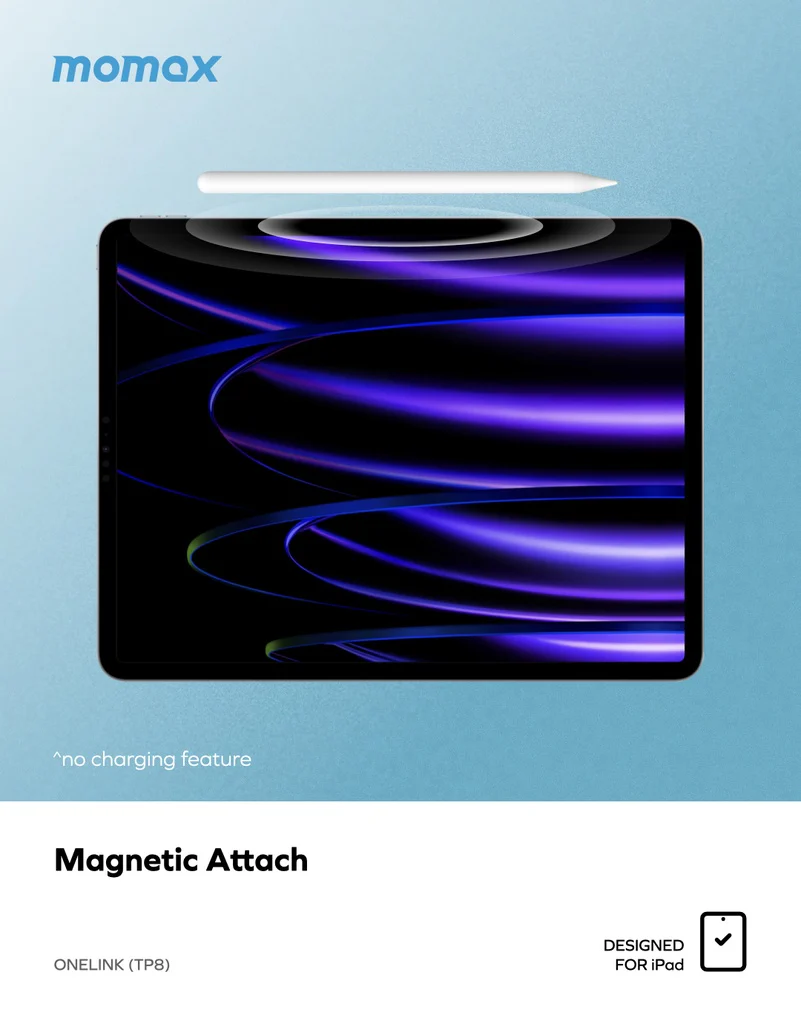 Momax Onelink Active Stylus Pen 4.0 for Ipad - Image 4