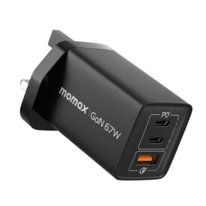 Momax Oneplug 67w 3 Port Gan Wall Charger