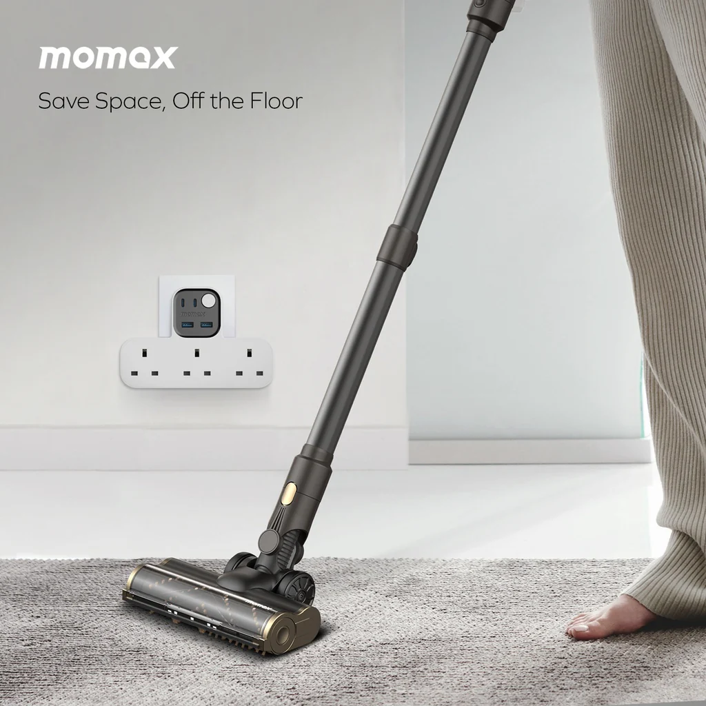 Momax 1-charger Work Flow T-shaped Extention 3 Socket With Usb - Image 6