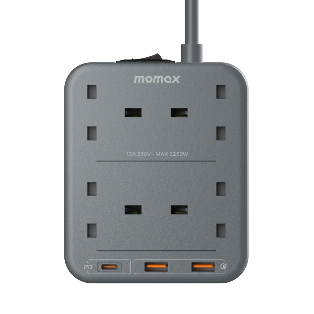 Momax Oneplug 4 Outlet Power Strip With Usb - Image 2