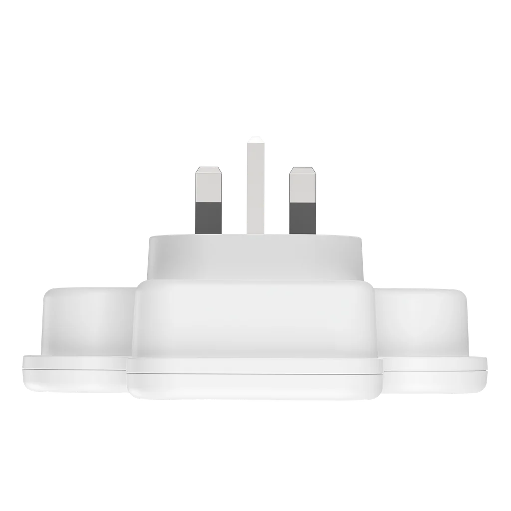 Momax Oneplug 3 Outlet T-shaped Extension Socket With USB - Image 5