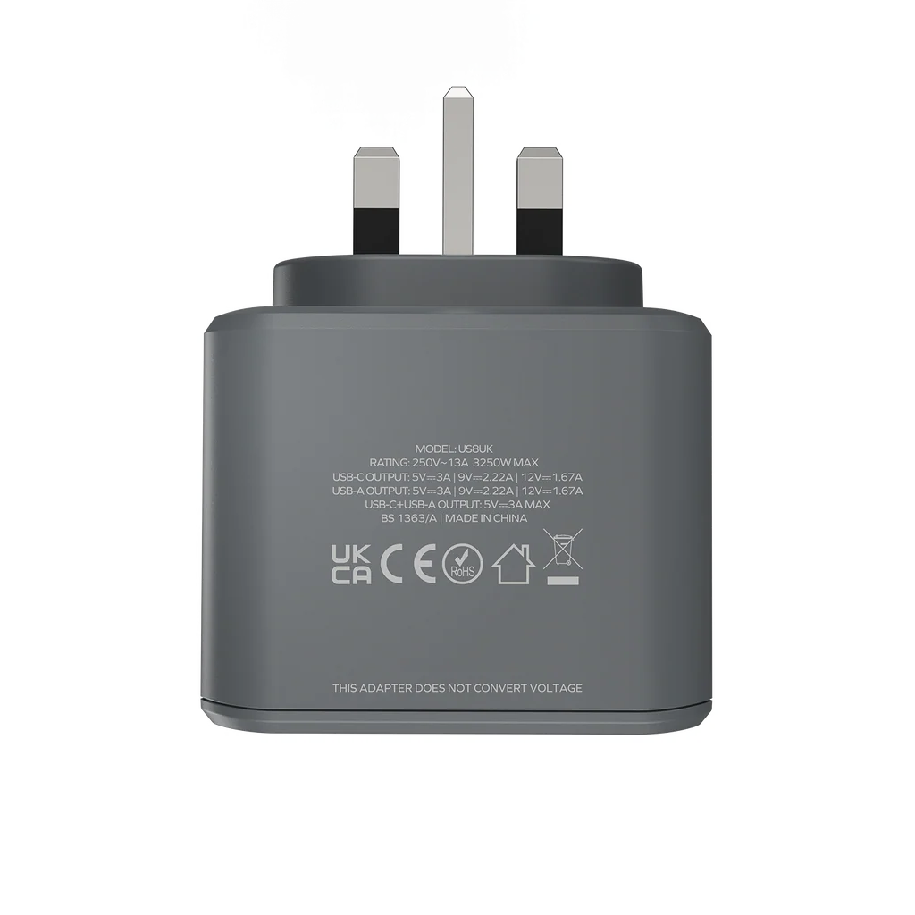 Momax Oneplug 3 Outlet Cube Extension Socket With USB - Image 4