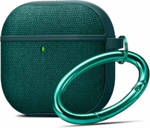 Spigen Urban Fit Case for Apple AirPods 4 / Elegant Design / Drop Protection / Midnight Green